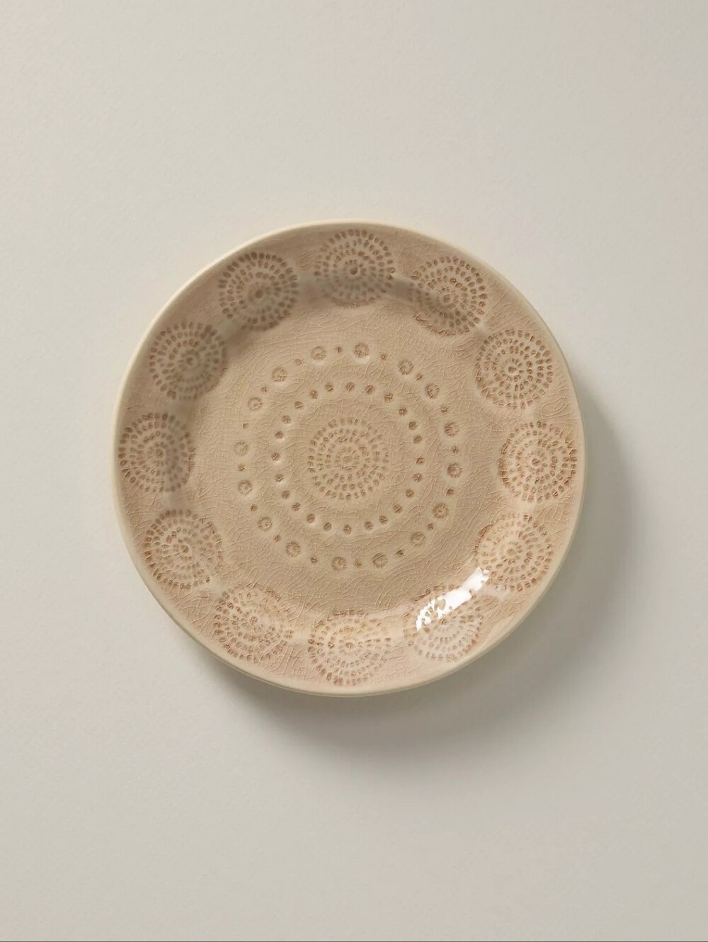 Anthropologie Old Havana Portuguese Stoneware Bread Plates, Set of 2